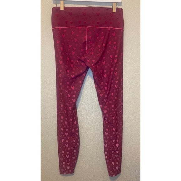Colorado Threads Pink Hearts Leggings Size Extra Large - Picture 6 of 8